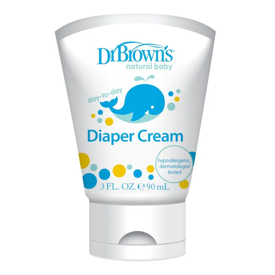 [2-Pack] Dr. Brown's Natural Baby Diaper Cream - 3 oz/90 ml