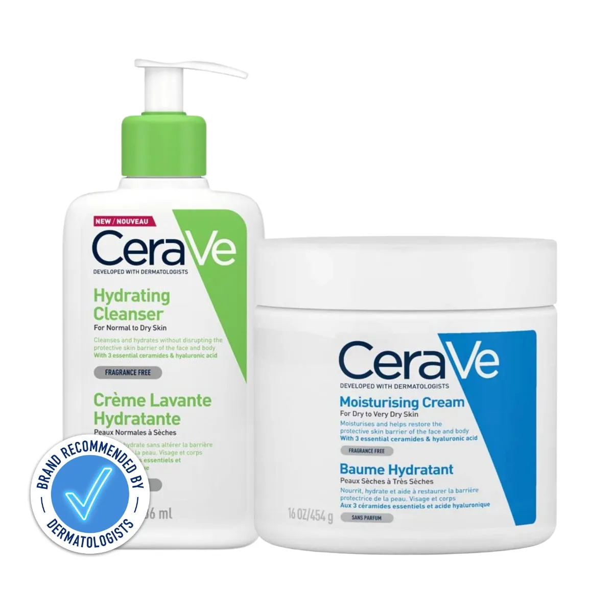 CeraVe Deep Hydration 2-Step Routine for Dry Skin