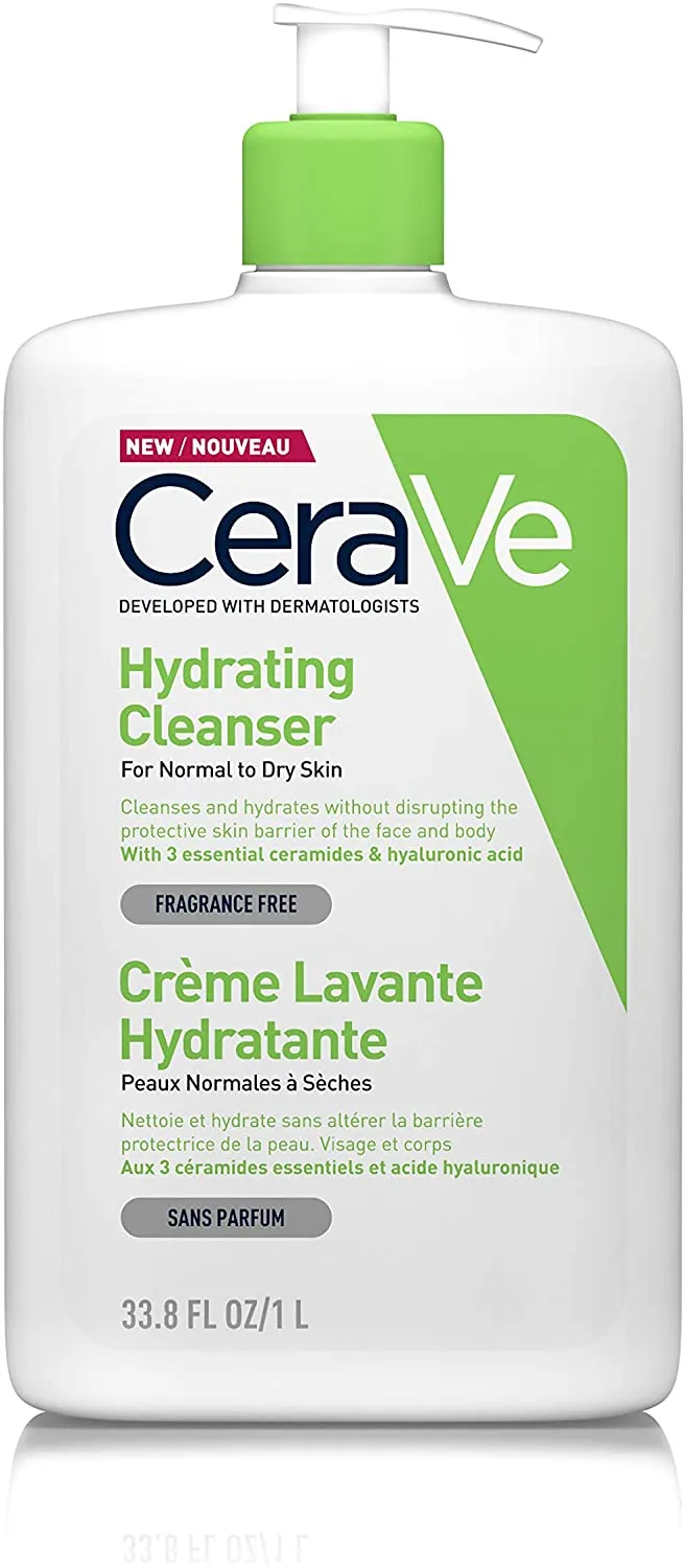 CeraVe Hydrating Cleanser for Normal to Dry Skin