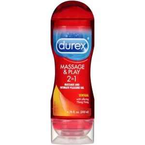 Durex Massage & Play 2 in 1 Sensual Ylang Ylang - 6.76 Fl. Oz. / 200 ml