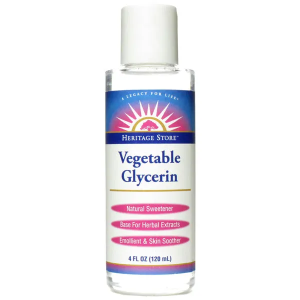 HERITAGE - Vegetable Glycerin - 4 fl. oz. (120 ml)