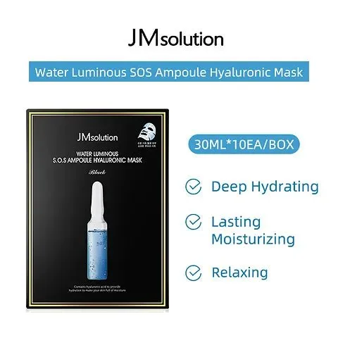 JM Solution SOS Ampoule Hyaluronic Mask 10 sheets