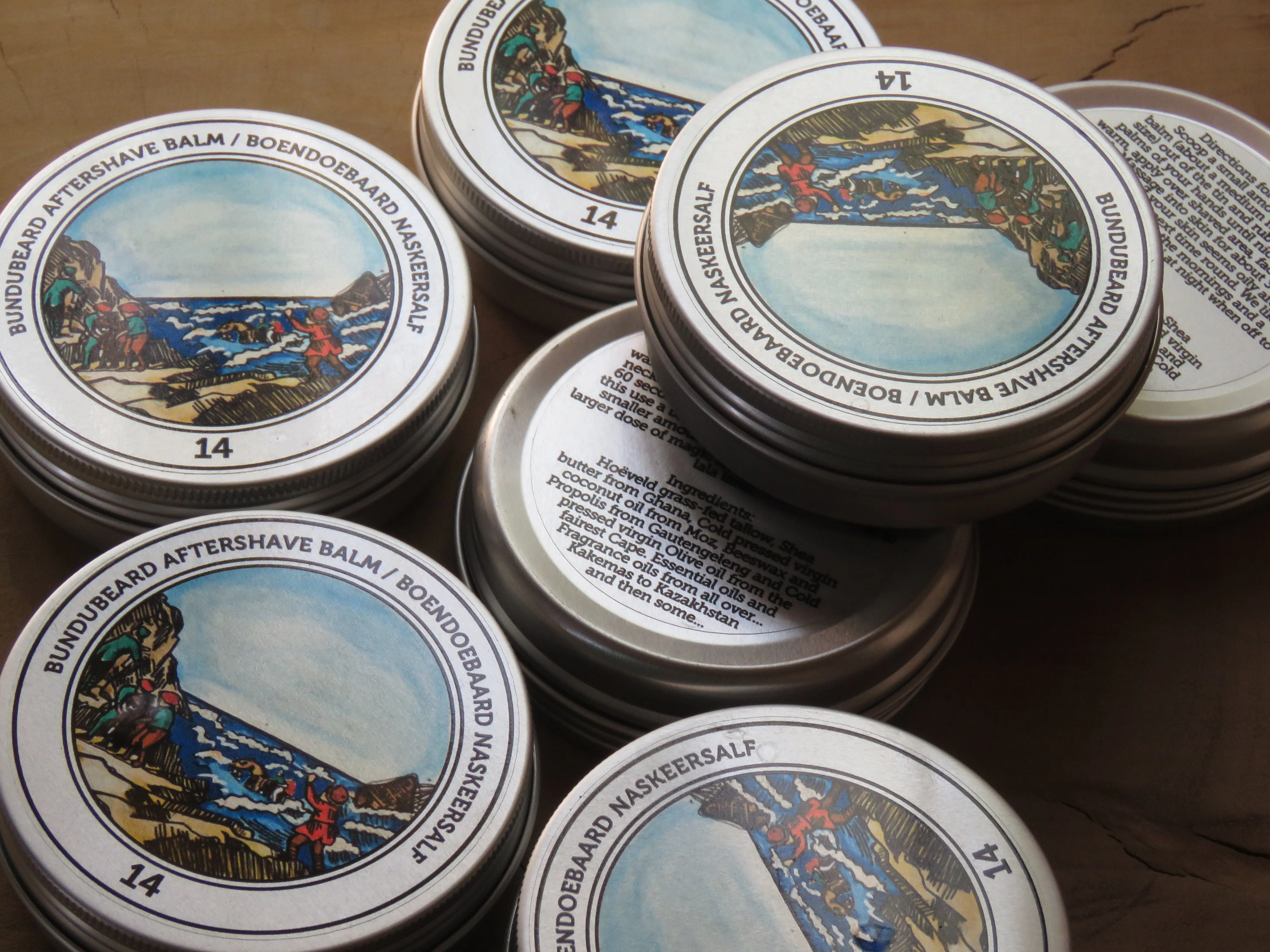 'My Bliksem' aftershave balm '14'