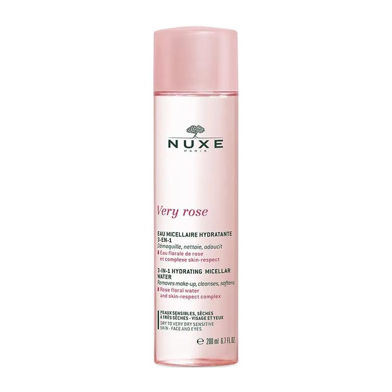 NUXE Very Rose 3 in 1 Hydrating Micellar Water