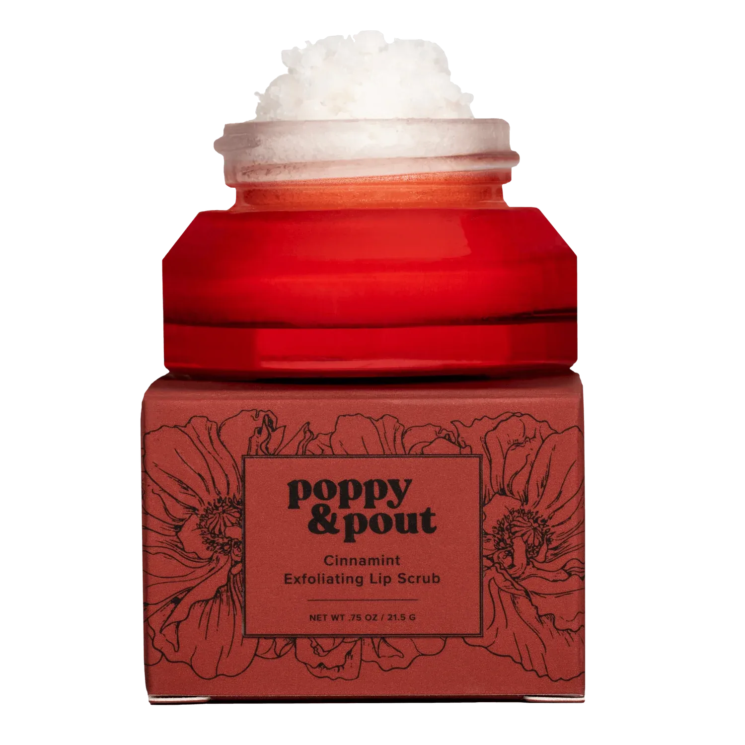 Poppy & Pout Lip Scrub - Cinnamint