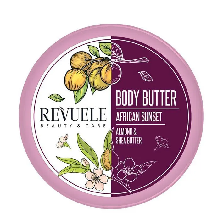 Revuele Body Butter African Sunset Almond & Shea 200 ML